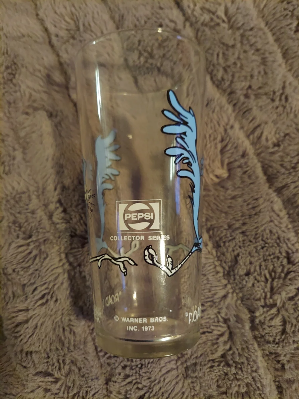 Looney Tunes Collectible Glass - Multi-Character Set in Blue, Green, White